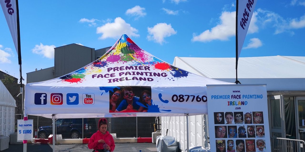 What a busy season!. From Dublin to Cork to Tralee. Face painting and Entertainment