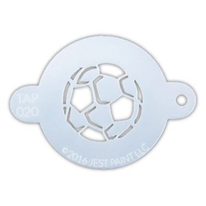 TAP 020 Face Painting Stencil | Soccer Ball