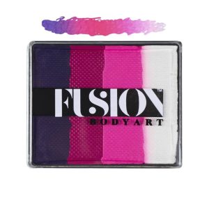 Fusion Body Art Face Painting Rainbow Cakes – Power Princess | 50g - Fusion Body Art Fusion Body Art Face Painting Rainbow Cakes – Power Princess | 50g