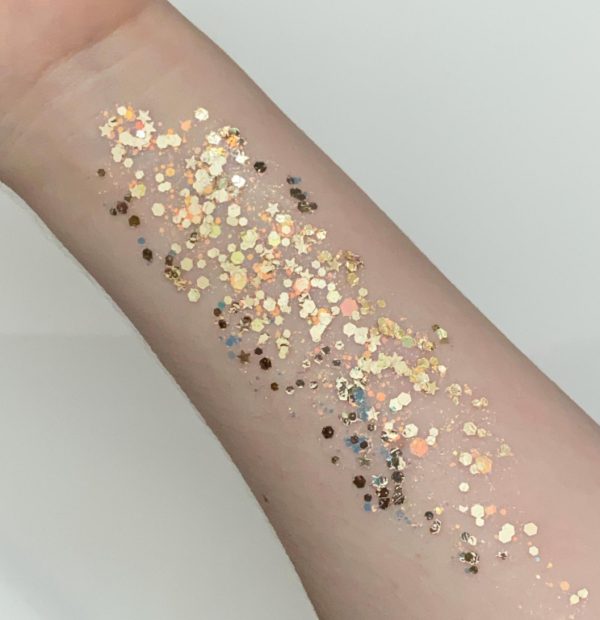 Face Painting -Gold Gel Glitter