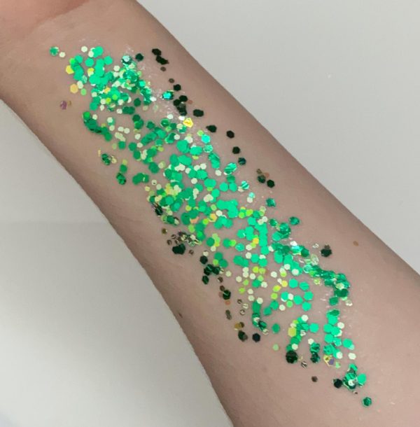 Face Painting - Green Gel Glitter