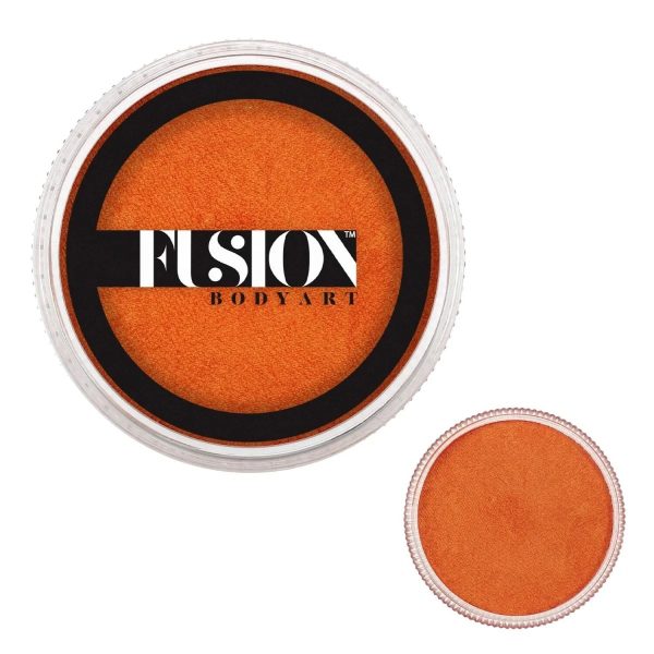 Fusion Body Art Face Paints – Pearl Juicy Orange | 25g