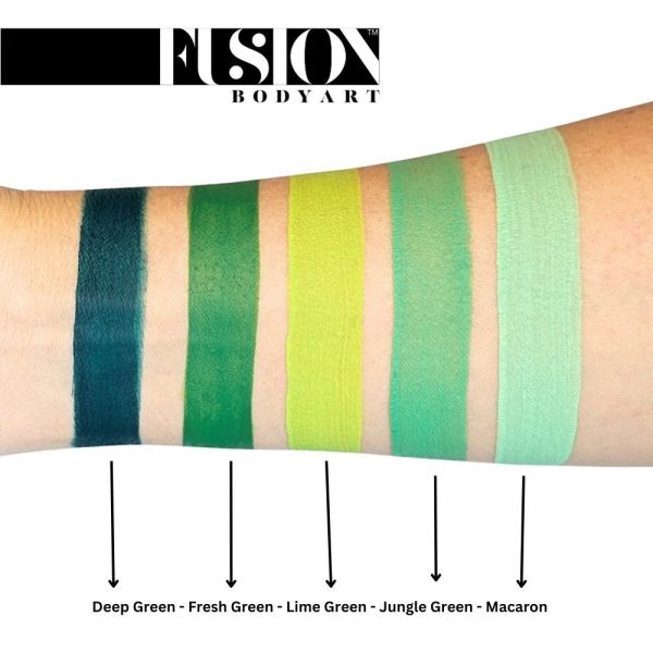 Fusion Body Art Face Paints – Prime Fresh Green | 32g