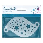 Superstar Face Paint Stencil STARS