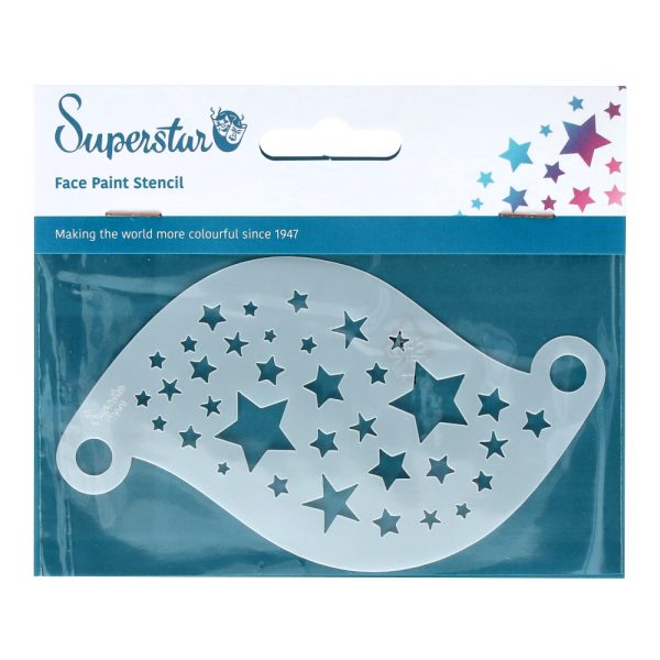 Superstar Face Paint Stencil STARS