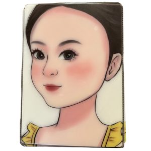 Face Painting Practice Board -Side Girl