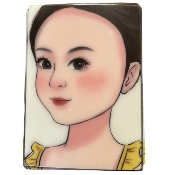 Face Painting Practice Board -Side Girl