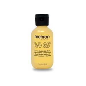 Mehron 3-D Gel - Clear - Squeeze Bottle (60 ml)