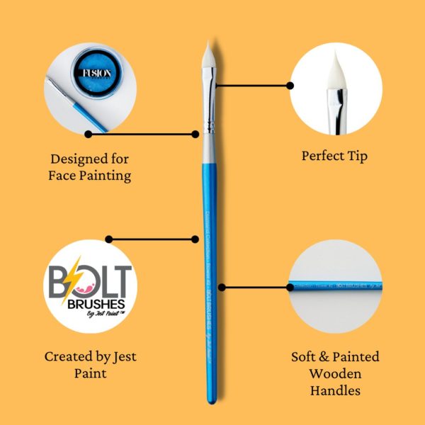 BOLT | Face Painting Brushes | Diamond Collection – Flora #2