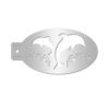 Dancing Dolphin Face Paint Stencil - FS18