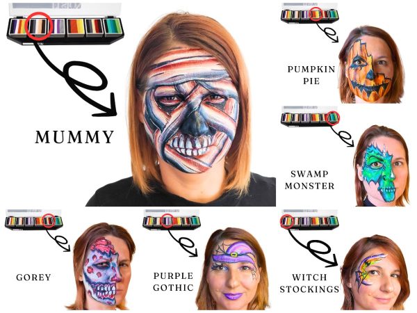 Fusion Face Painting Palette – Night Critters