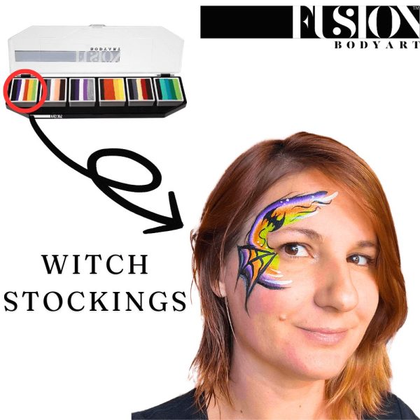Fusion Face Painting Palette – Night Critters