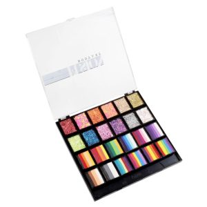 Fusion One Stroke & Glitter Cream Palette | Rainbow Party