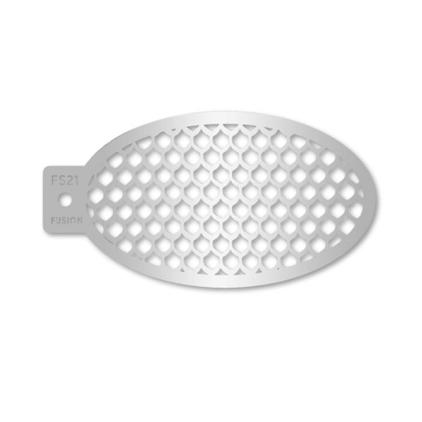 Mermaid Fish Scales Face Paint Stencil - FS21