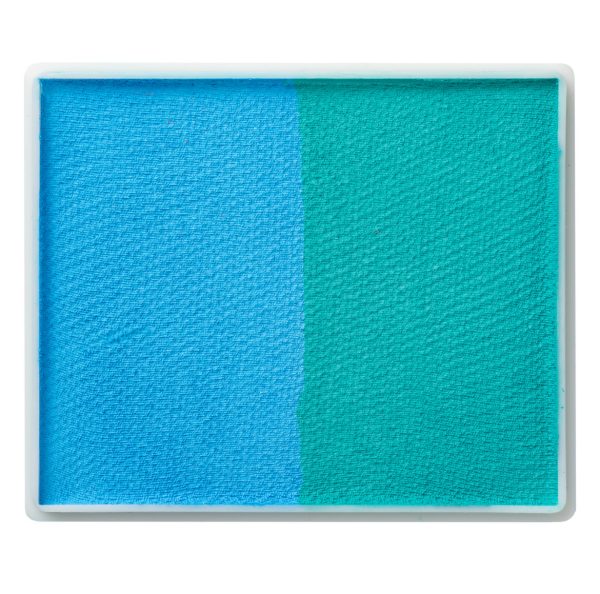TAG - Teal & Light Blue Split Cake 50g