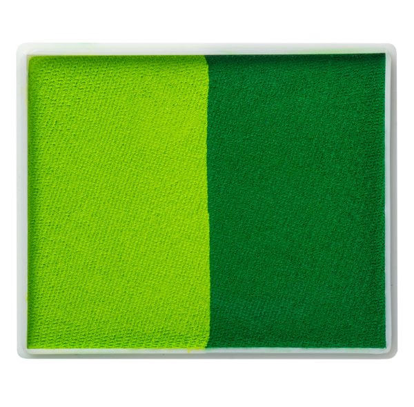 TAG - Light Green & Medium Green Split Cake 50g