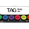 TAG Body Art Neon Palette 6 x 10g