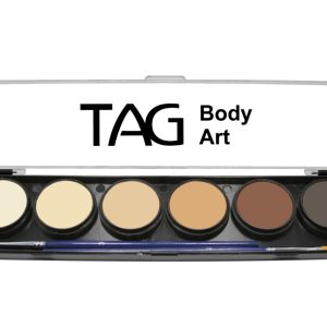 TAG Body Art Skin Colour Palette 6 x 10g