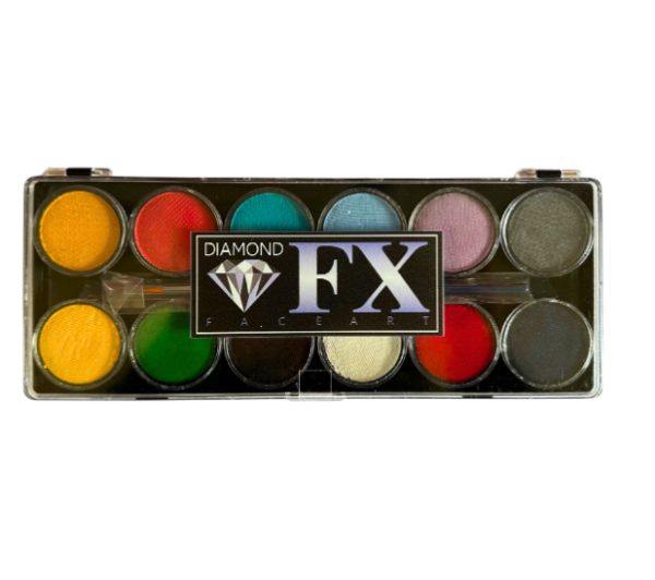 Diamond FX 12 x 10g Colour Pastel Palette