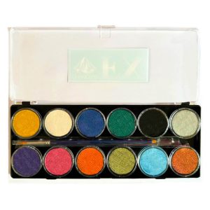 Diamond FX 12 x 10g Colour Metallic Palette