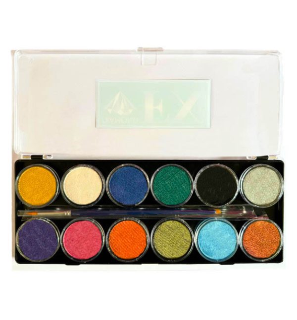 Diamond FX 12 x 10g Colour Metallic Palette