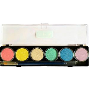 Diamond FX 6 x 10g Colour Metallic PaletteqDiamond FX 6 x 10g Colour Metallic Palette
