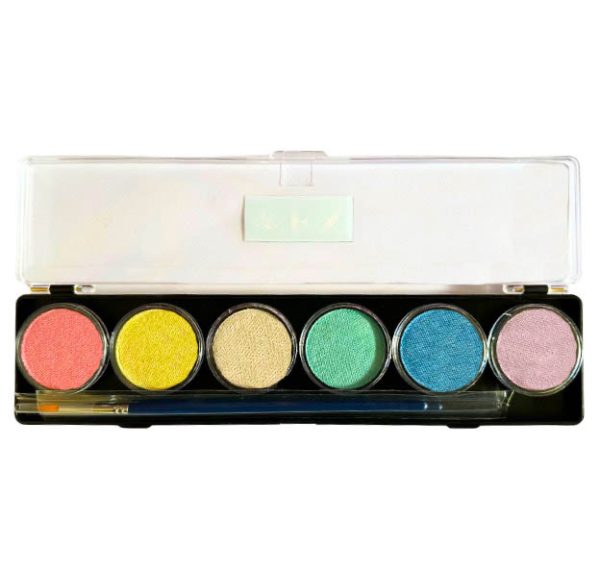 Diamond FX 6 x 10g Colour Metallic PaletteqDiamond FX 6 x 10g Colour Metallic Palette