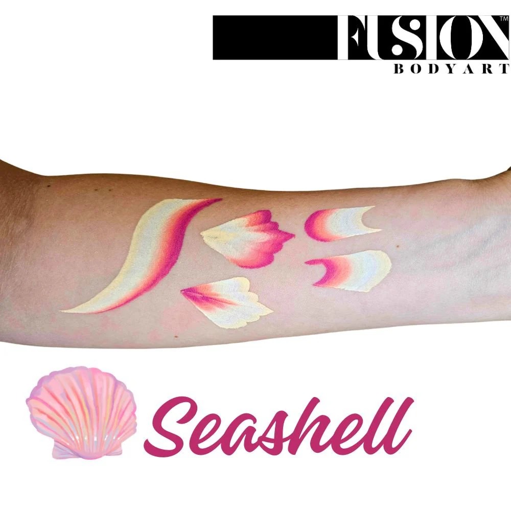 Fusion Body Art Face Painting Split Cakes – Sea Shell | 30g