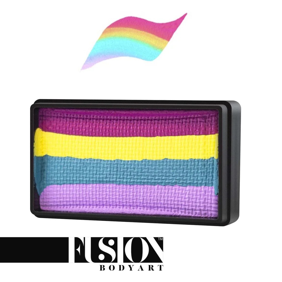 Fusion Body Art Face Painting Split Cakes – Spring Rainbow | 30g