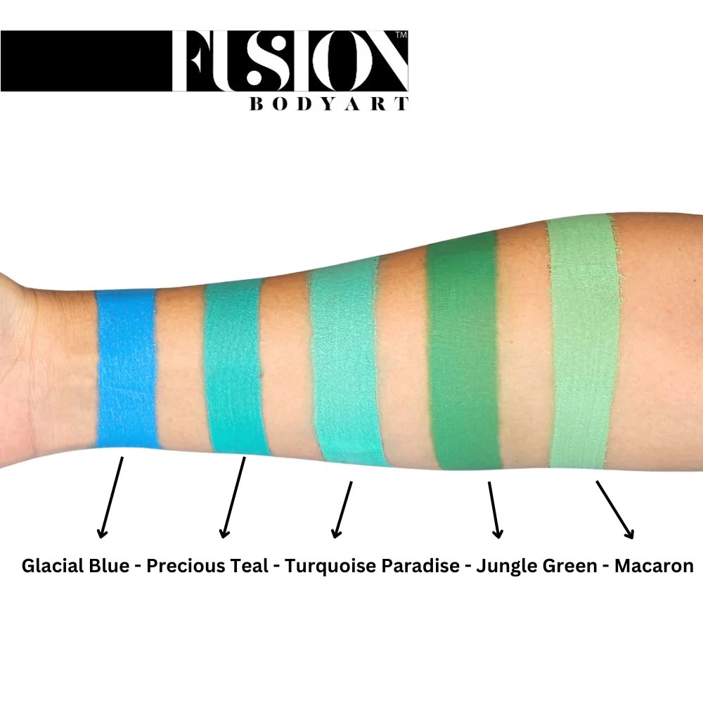 Fusion Body Art Face Paints – Prime Glacial Blue | 32g - Image 2