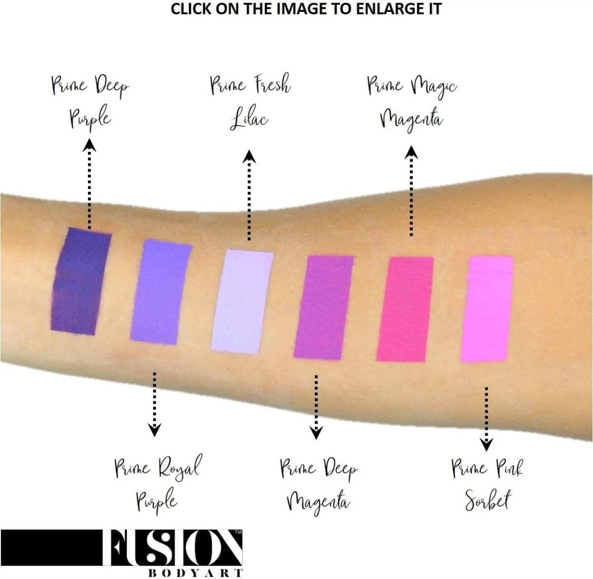 Fusion Body Art Face Paints – Prime Magic Magenta | 32g - Image 3
