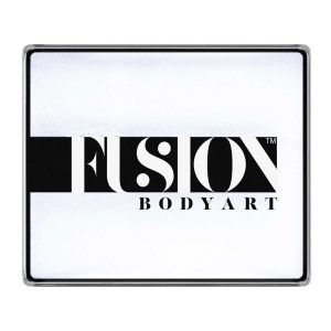 Fusion Body Art Face Paints – Prime Pro Paraffin White | 50g
