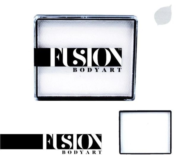 Fusion Body Art Face Paints – Prime Pro Paraffin White | 50g