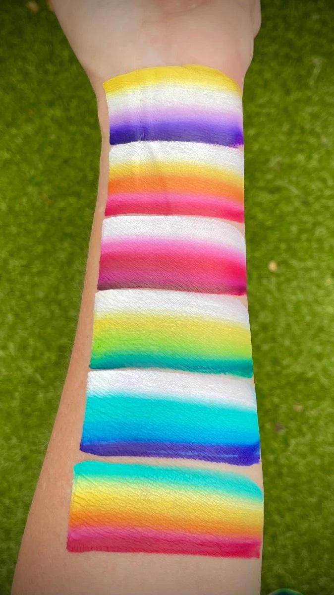 Leanne's Rainbow Flower Palette