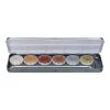 Superstar Aqua Face and Body Paint Palette – 6 Precious Gem Colours