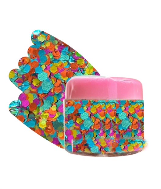 Premier Face Painting Ireland Gel Glitter - Tropical Whimsy 20ml