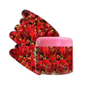 Premier Face Painting Ireland Gel Glitter - Drop Dead Red 20ml