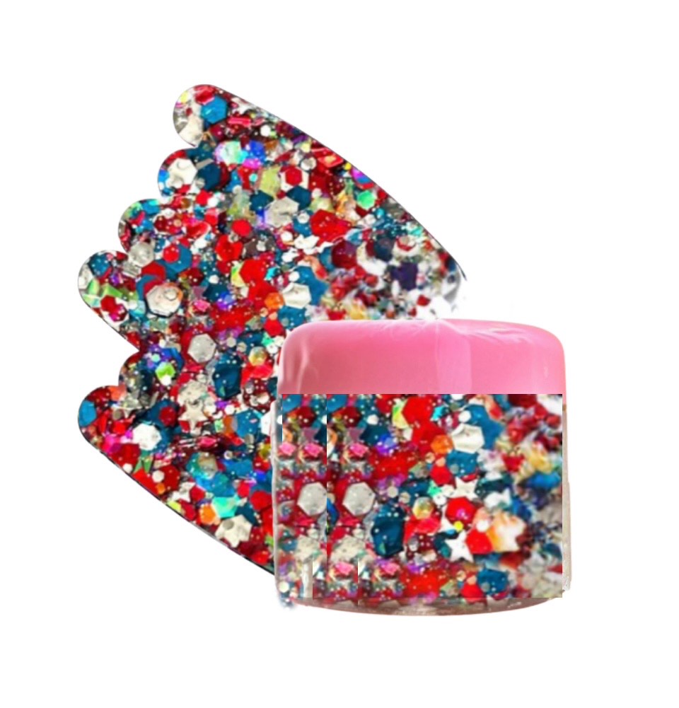 Premier Face Painting Ireland Gel Glitter - Star Spangled 20ml