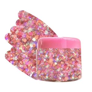 Premier Face Painting Ireland Gel Glitter - Pretty in Pink 20ml