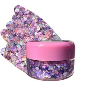Premier Face Painting Ireland Gel Glitter - Lavender Glow 20ml