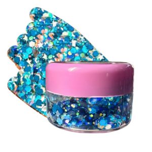 Premier Face Painting Ireland Gel Glitter - Sapphire Sky  20ml