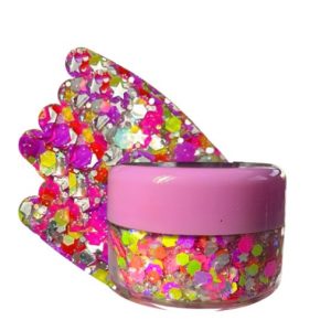 Premier Face Painting Ireland Gel Glitter - Neon Princess 20ml
