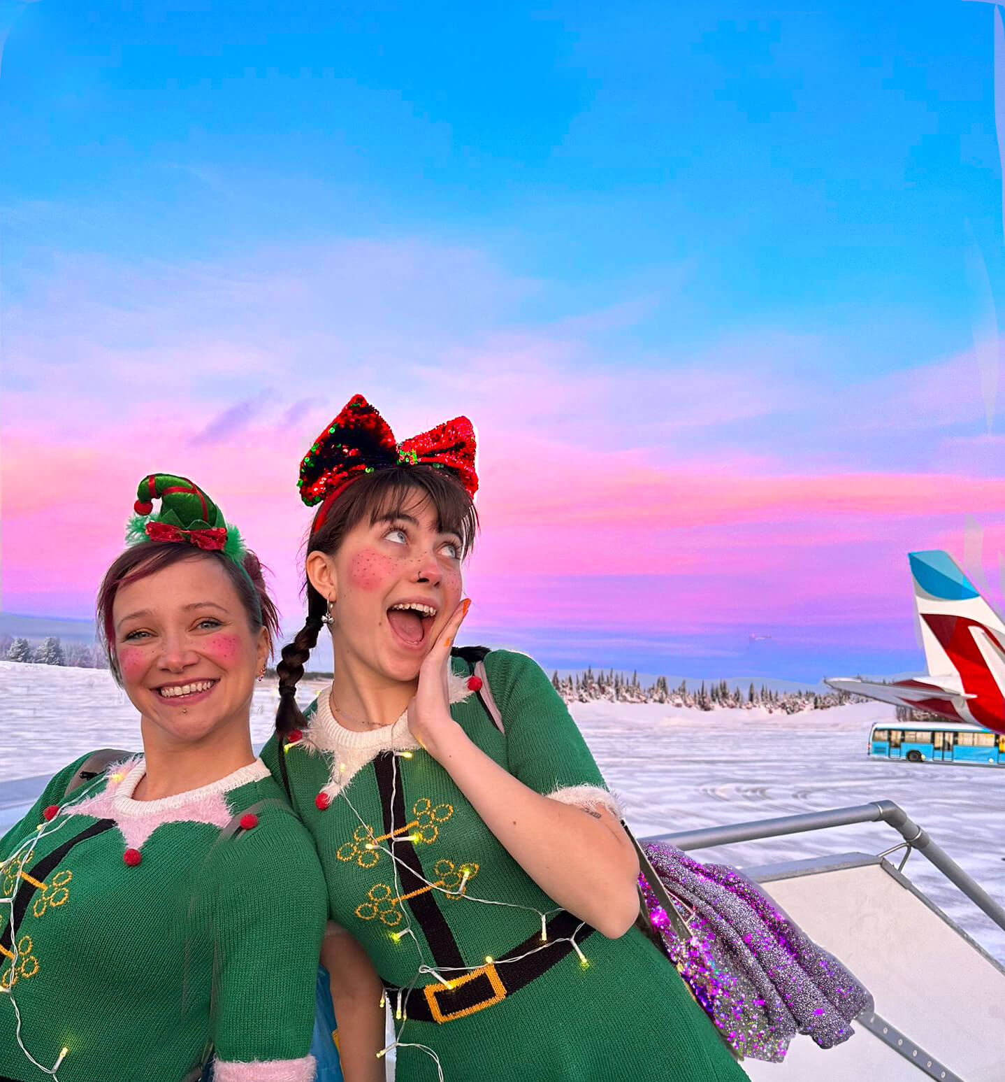 Christmas face paint