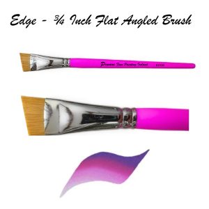 Premier Face Painting Ireland | Edge 3/4 Inch Flat Angled Brush