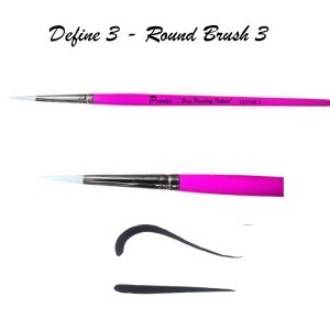 Premier Face Painting Ireland | Define 3 - Round Brush 3 Brush
