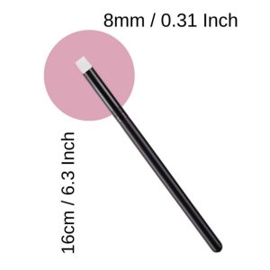 Dotting Flat Round Brush 8mm