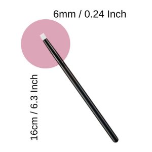Dotting Flat Round Brush 6mm