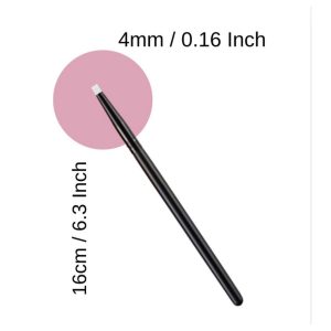 Dotting Flat Round Brush 4mm