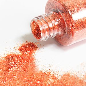 Grimas 757 Crystal Flakes (Rose Orange) 8g