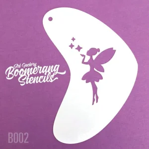 Boomerang Face Paint Stencil by Art Factory | Pixie Kiss - B002
